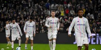 Juventus in allenamento