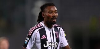 Khephren Thuram in maglia Juve