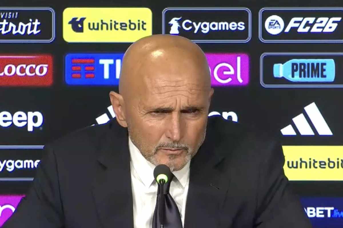 Luciano Spalletti in conferenza stampa