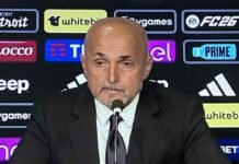 Luciano Spalletti in conferenza stampa