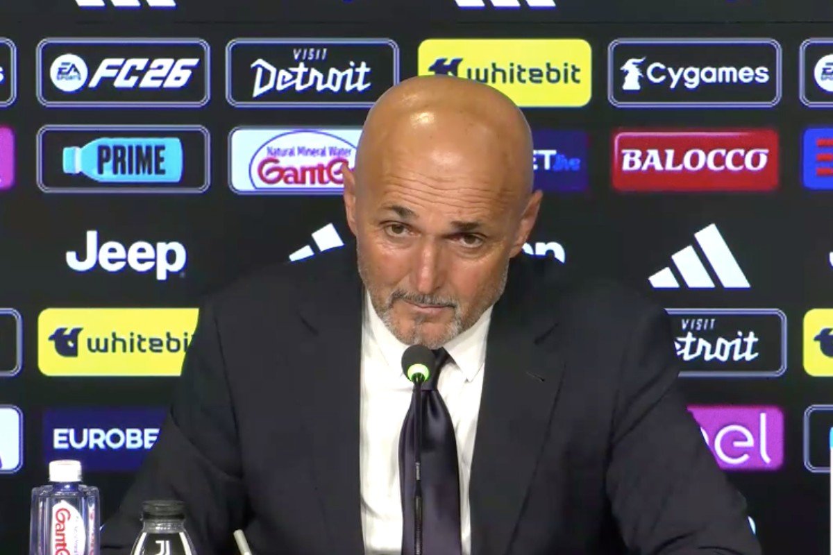 Luciano Spalletti in conferenza stampa