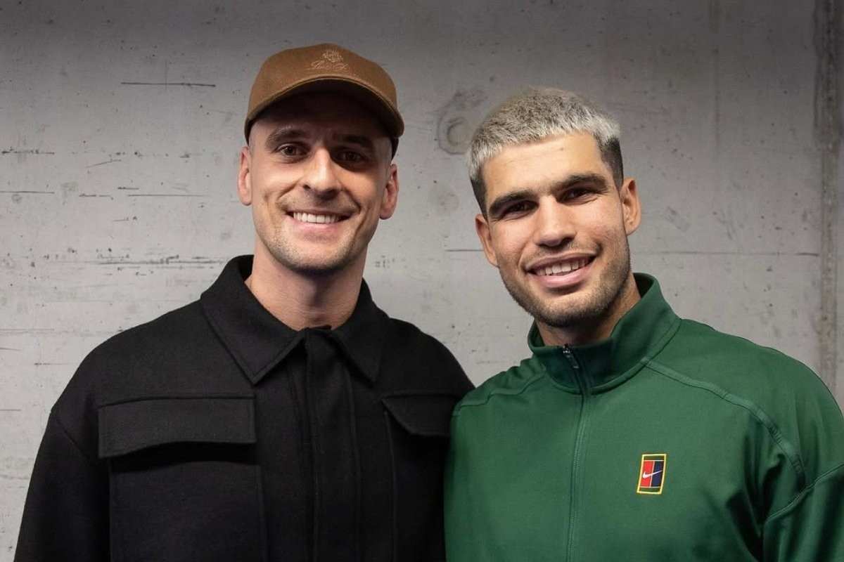 Milik e Alcaraz posano insieme a Torino