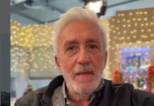 Patrizio Rispo nel corso di un'intervista