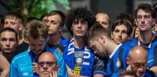 Addio improvviso a 32 anni: tifosi dell’Inter impietriti Tifosi dell'Inter disperati