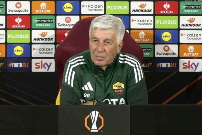 Gasperini in conferenza