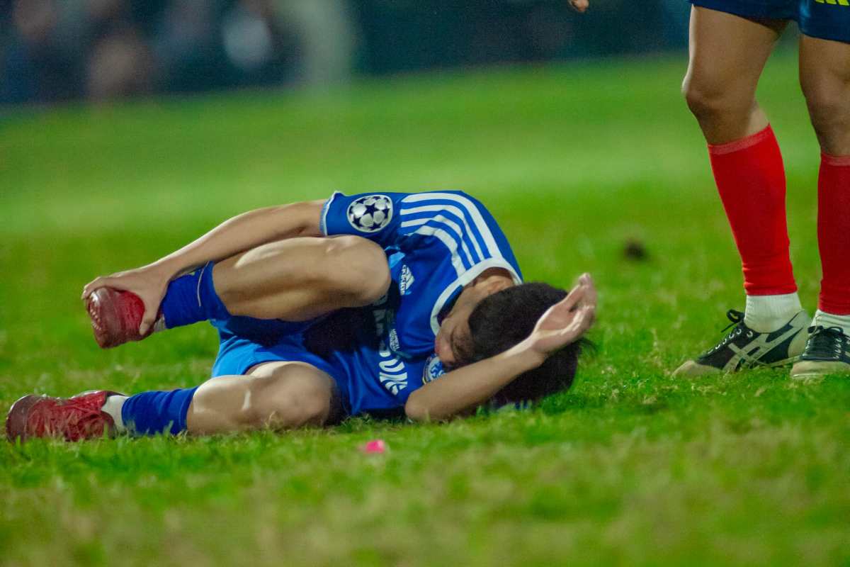 infortunio sul campo