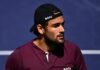 Berrettini, annuncio improvviso: brividi nel mondo dello sport Matteo Berrettini in campo