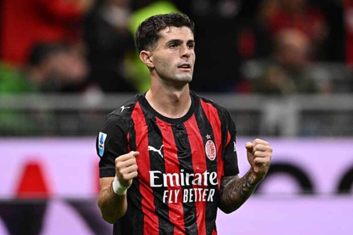 “Il Milan è in caduta libera: ecco perché nessuno si fida più Christian Pulisic esulta dopo un gol