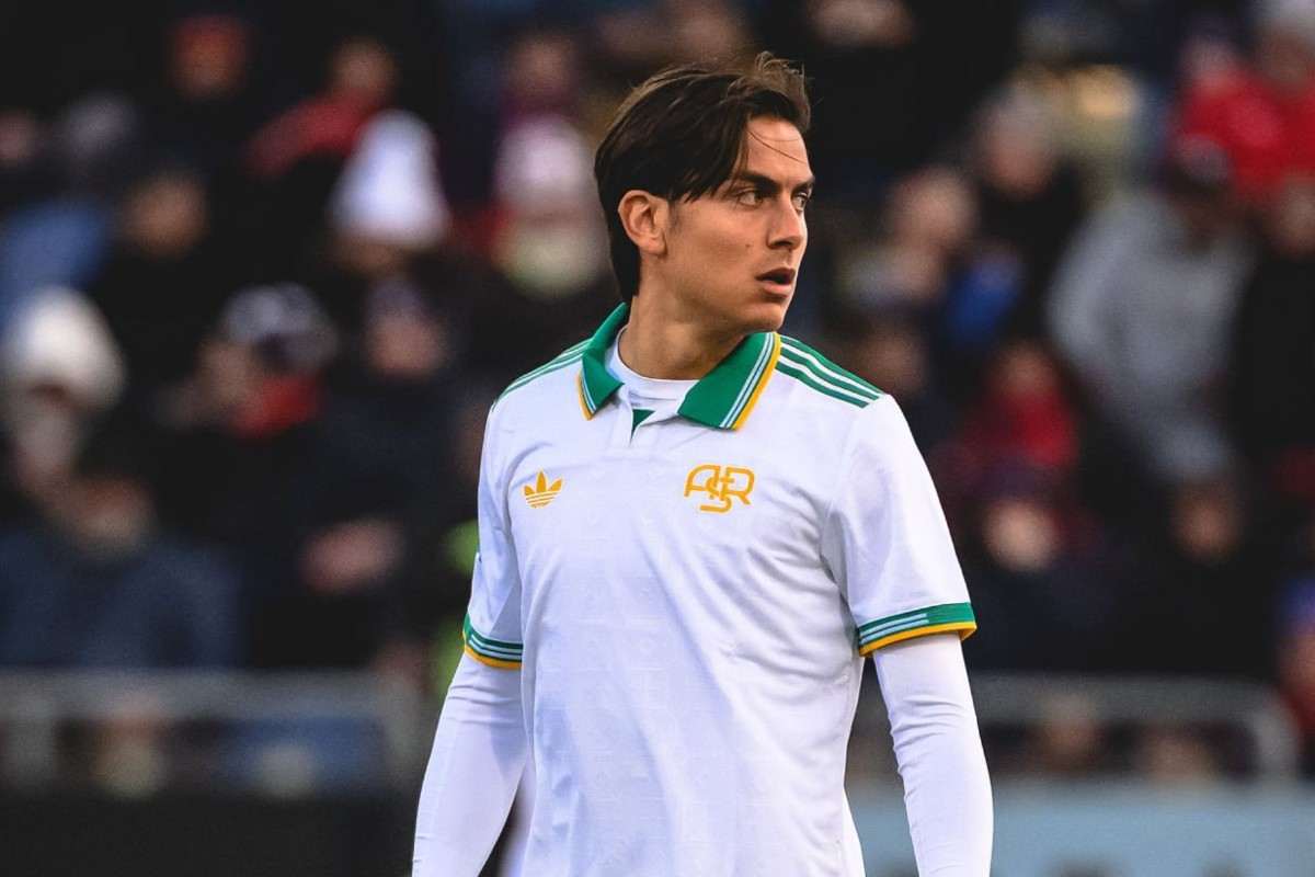 Paulo Dybala durante Cagliari-Roma