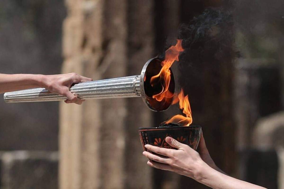 La fiamma Olimpica