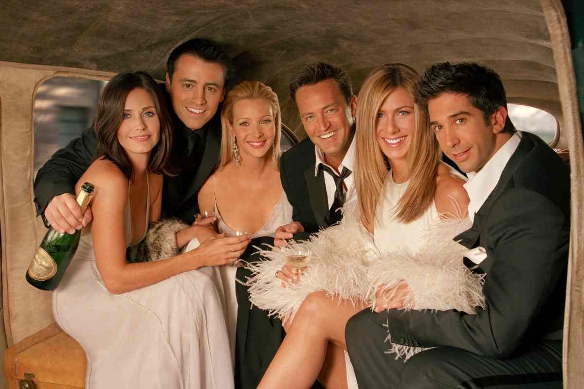 Un frame della serie 'Friends'