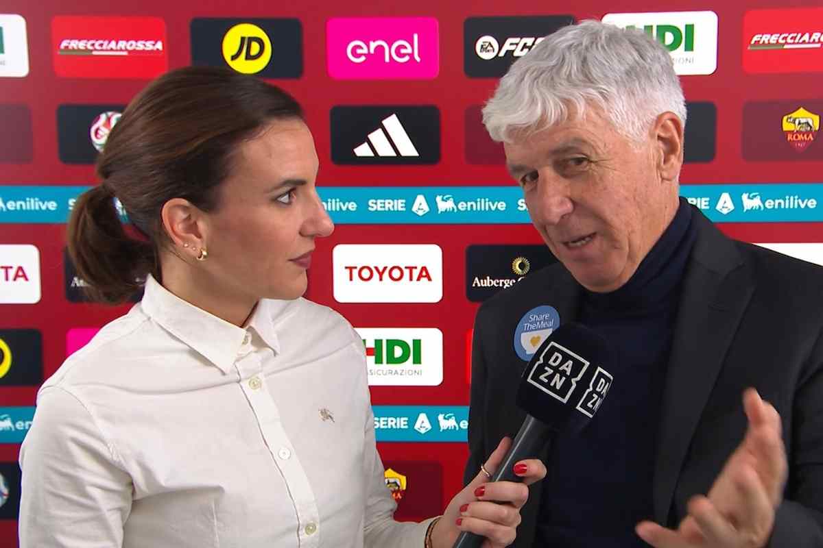 Gian Piero Gasperini intervistato da DAZN