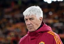 Gian Piero Gasperini contrariato