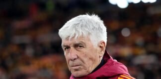 Ufficiale Gasperini, pessime notizie: la Roma trema Gian Piero Gasperini contrariato