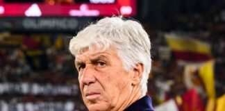 Bye bye Roma, niente da fare: va alla Juve a zero Gian Piero Gasperini accigliato