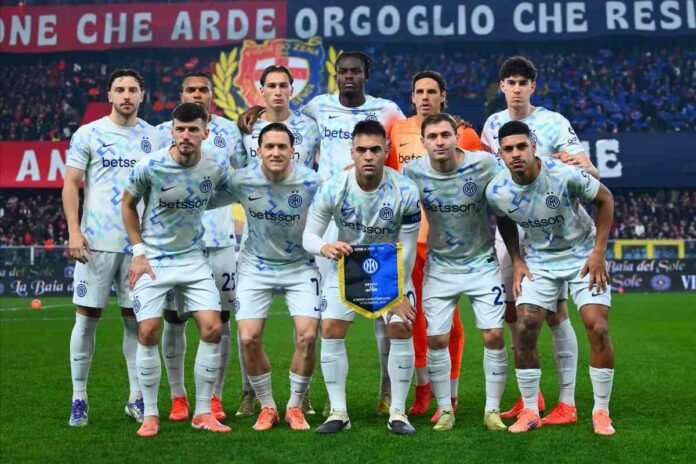 La formazione dell'Inter a Genova