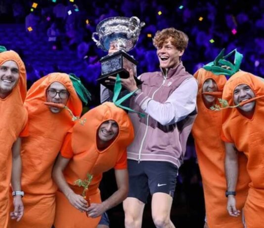 Jannik Sinner coi Carota Boys