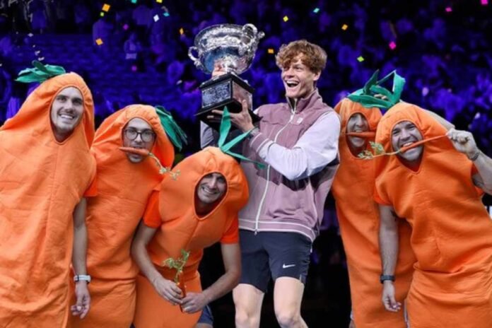 Jannik Sinner coi Carota Boys