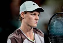 Jannik Sinner corrucciato