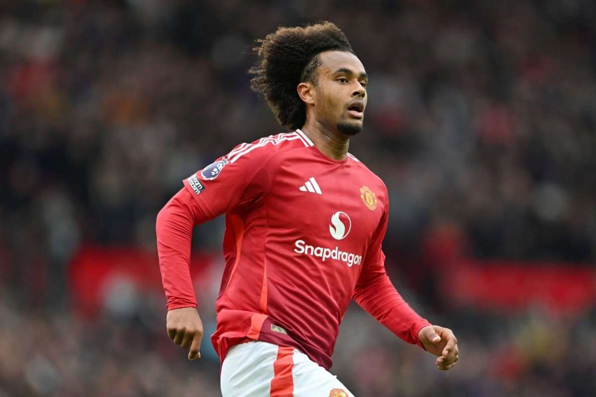 Joshua Zirkzee in maglia United