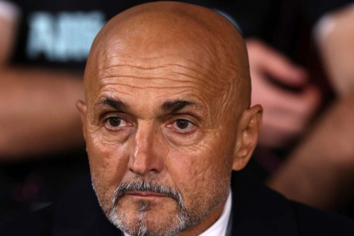 Luciano Spalletti concentrato