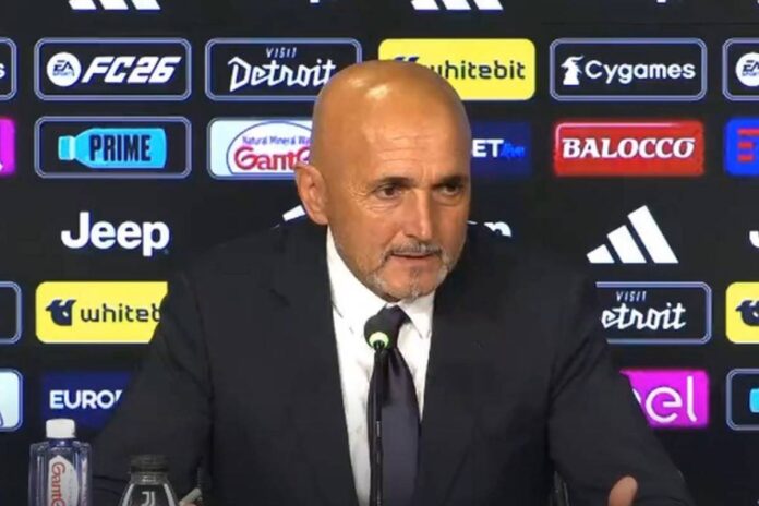 Luciano Spalletti in conferenza stampa