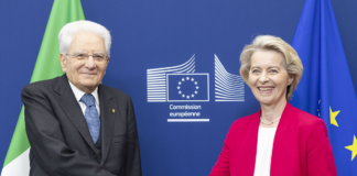 Mattarella e Von der Leyen