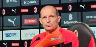Max Allegri in conferenza stampa