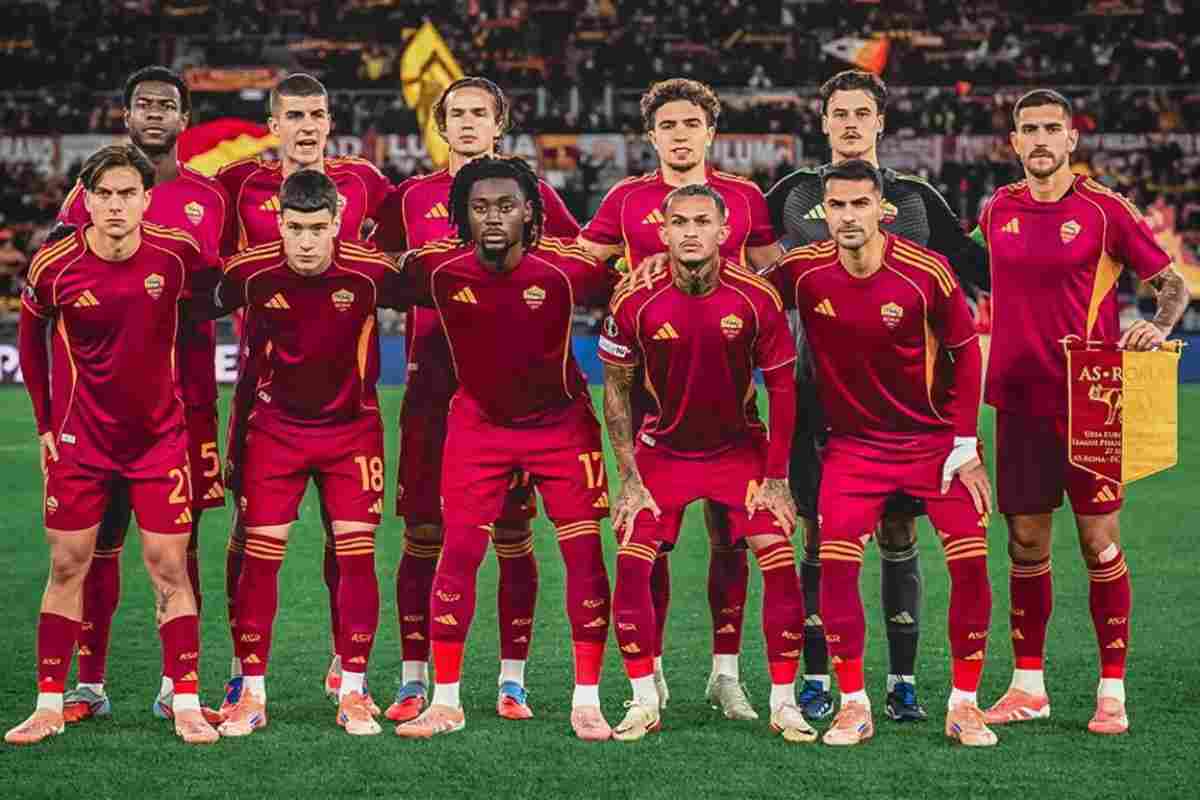 Una formazione della Roma