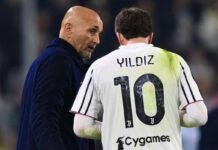 Spalletti e Yildiz a colloquio