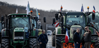 Trattori proteste Bruxelles