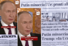 Putin frena: “Non voglio la guerra all’Europa” ▷ Ecco come traducono i media italiani: l’opposto Putin frena: "Non voglio la guerra all'Europa" ▷ Ecco come traducono i media italiani: l'opposto! - radioradio.it