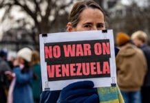 Altro che redentore dell’umanità: Trump è il continuatore delle infami politiche imperialistiche Proteste in Venezuela