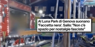 VIDEO | “Faccetta Nera” risuona al Luna Park di Genova: scoppia la bufera