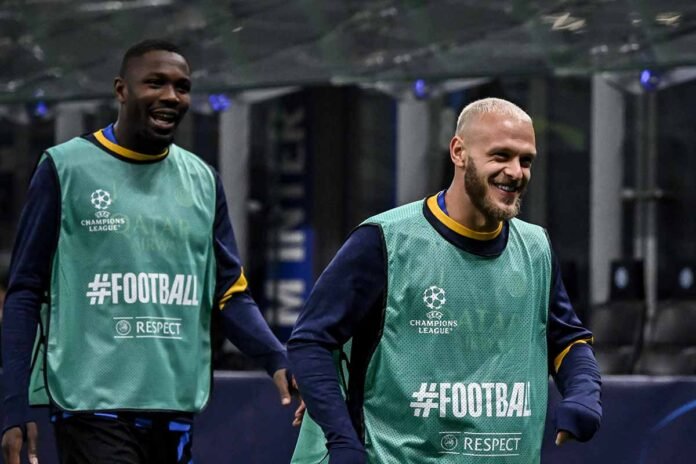 Dimarco - Thuram, fari antinebbia ▷ Lo Scatto