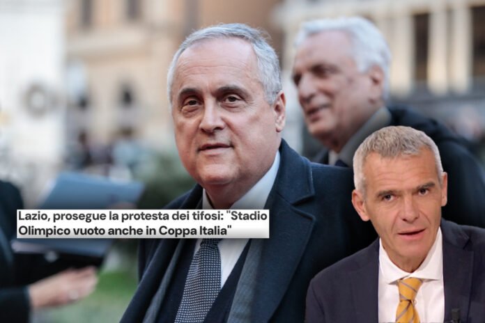 Lazio, duro attacco di Agresti ai tifosi ▷ “Cosa pretendono?! Vorrei vedere loro al posto di Lotito!”