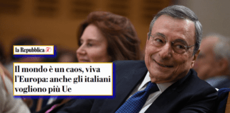 ‘Repubblica’ annuncia: “Gli italiani chiedono più Europa!” ▷ Ci credete davvero così masochisti?
