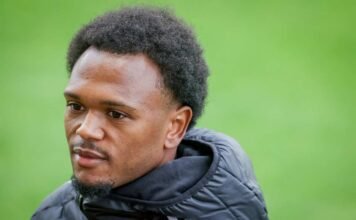 Lois Openda in primo piano