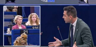 Faccia a faccia Vannacci-von der Leyen in Parlamento UE ▷ "Non fa lei il pieno alla sua auto, vero?"