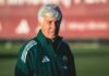 Gian Piero Gasperini pensieroso