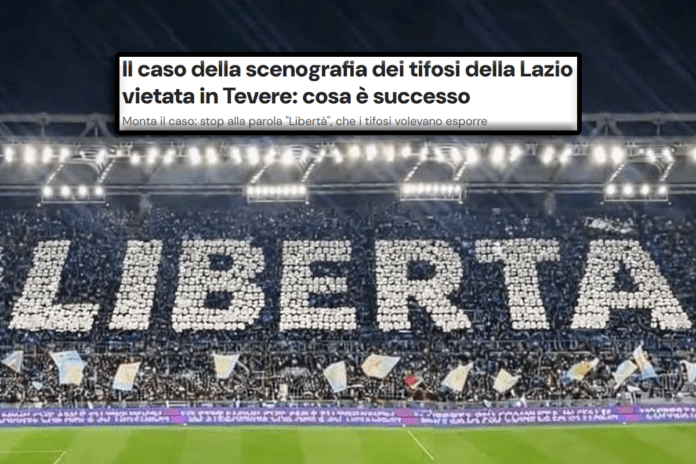 Lazio, Lotito ha censurato la coreografia? “Libertà”, il retroscena di Ilario Di Giovambattista