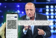 Pippo Franco a processo per il Green Pass ▷ "E intanto le denunce del cittadino comune spariscono!"