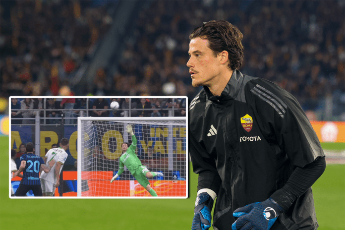 Inter-Roma, la papera di Svilar scatena Pruzzo: “Certi errori nemmeno al torneo del bar…”