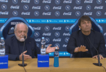 VIDEO | Napoli, il botta e risposta tra Conte e De Laurentiis: “Non sono d’accordo, portiamo rispetto…”