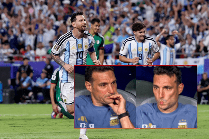 VIDEO | Messi, tripletta da leggenda: l’emozionante reazione di Scaloni