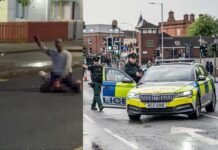 Belfast, rifugiato tenta di decapitare un uomo in strada: scoppia la protesta in Irlanda del Nord Belfast, rifugiato tenta di decapitare un uomo in strada: scoppia la protesta in Irlanda del Nord