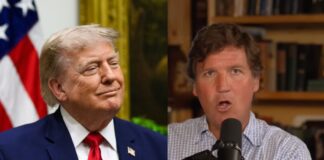 Carlson senza filtri: “Trump ha tradito gli USA con una potenza straniera” Carlson senza filtri: "Trump ha tradito gli USA con una potenza straniera"