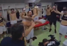 VIDEO | Dinamo Tirana, piovono soldi nello spogliatoio: la festa del presidente in Conference League