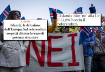 L’Islanda si ribella a Bruxelles: “Volevano incastrarli e hanno detto NO” | Giorgio Bianchi Islanda