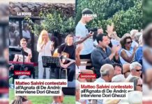 Bufera Salvini: “Chi lo ha contestato non ha sentito cos’ha detto la moglie di De André” Bufera Salvini: "Chi lo ha contestato non ha sentito cos'ha detto la moglie di De André"